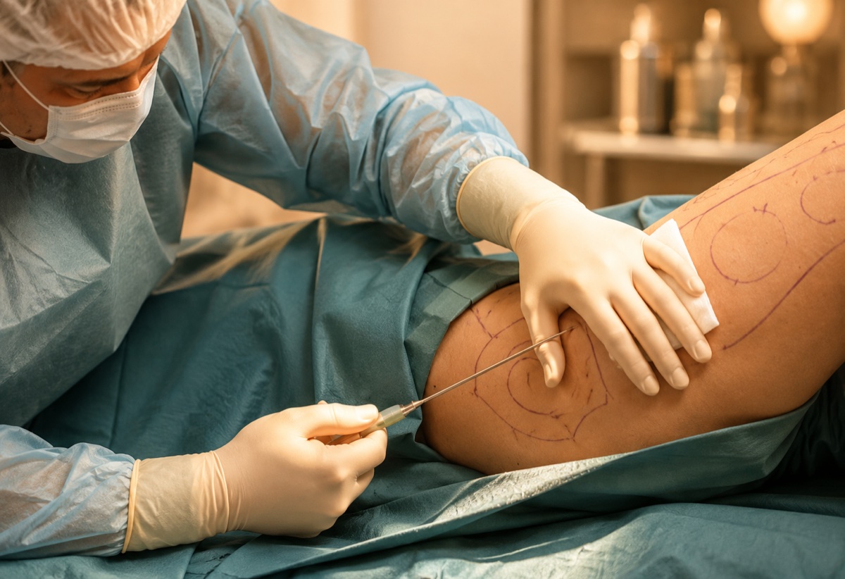 Praca z tkankami po liposukcji — Studio Fanaberia